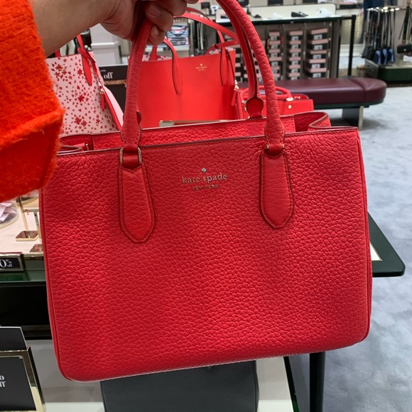 Kate spade medium triple compartment satchel
